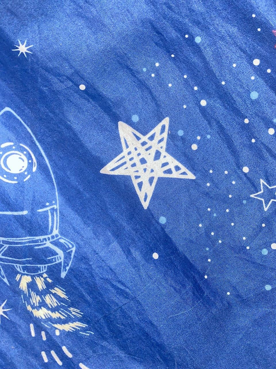 Blauer Sternenhimmel in der Nacht – Webdesign Bildwelt für Tech-Startups